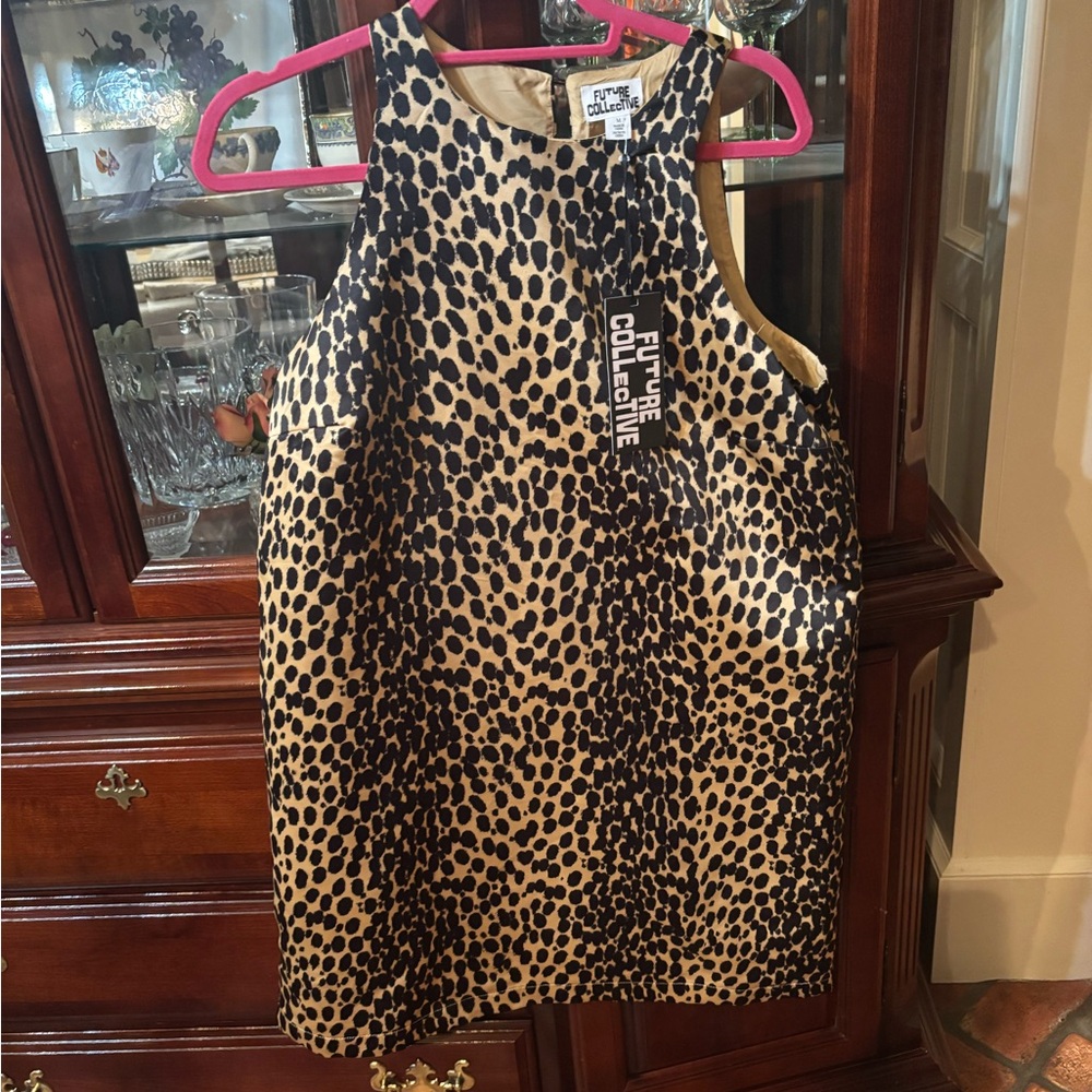 Chic Couture Animal Print Mini Dress